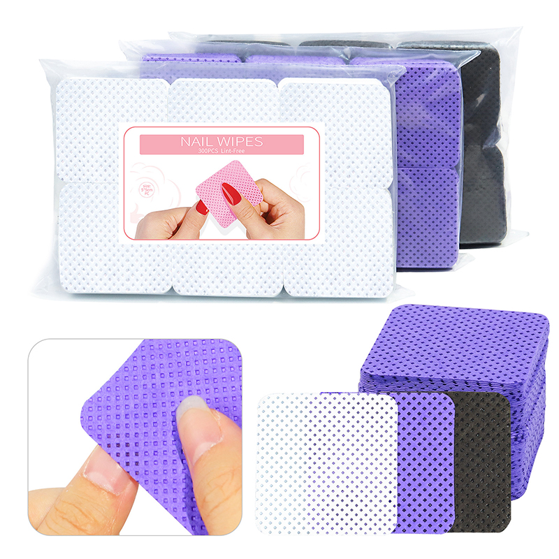 Eyelash Extension Double Lash - Lint Free Nail Wipes, 300 PCS