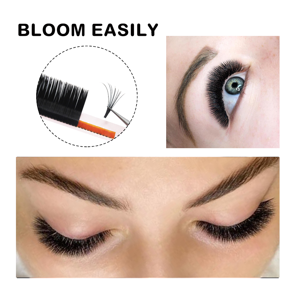 MASSCAKU Easy Fanning Volume M - Eyelash Extension Wet Look avaliação e preço