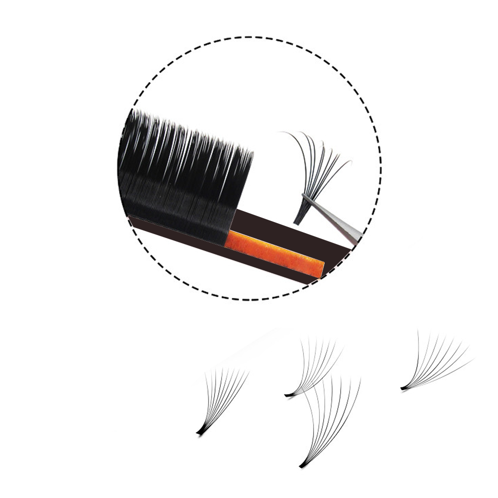 MASSCAKU Easy Fanning Volume M - Eyelash Extension Wet Look avaliação e preço