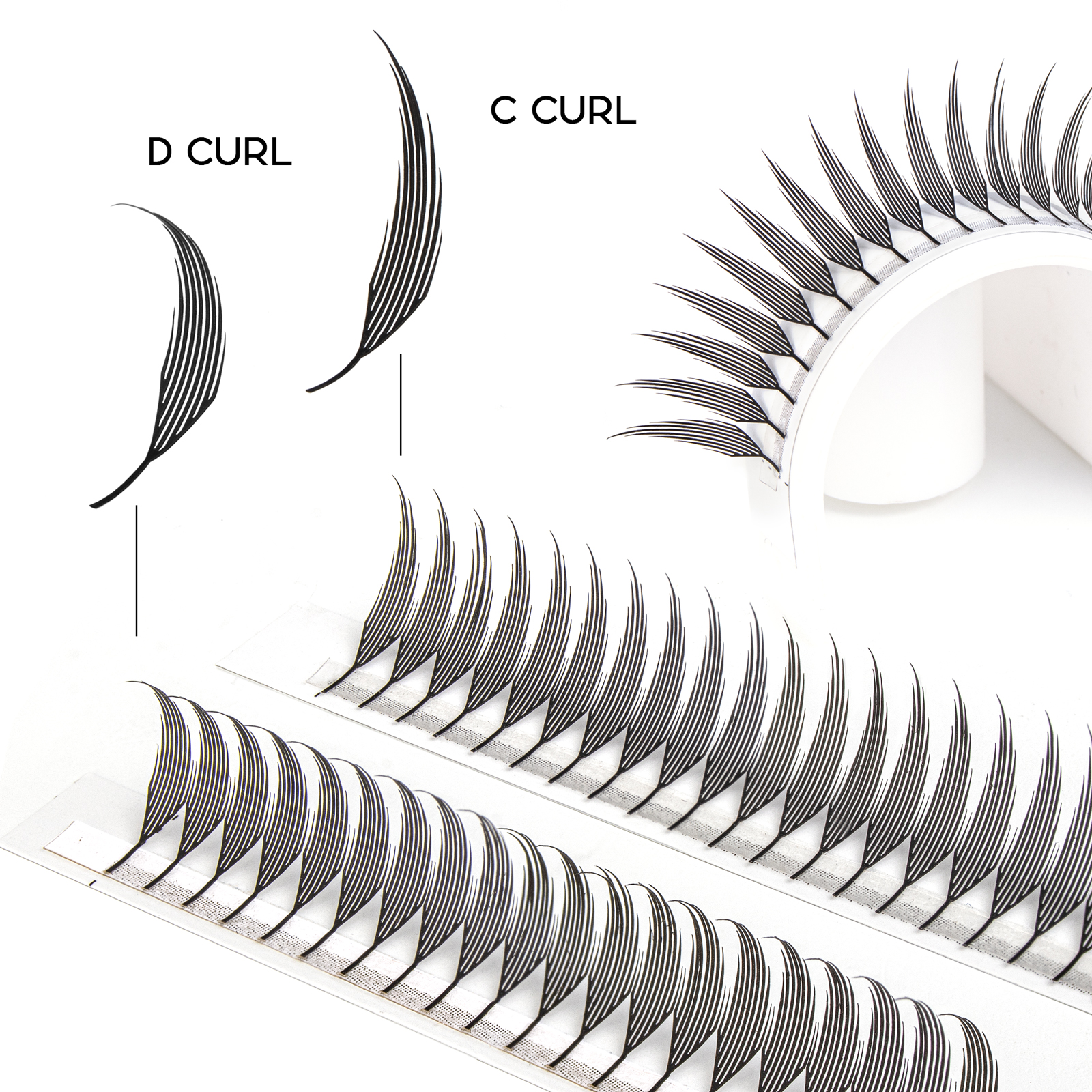 Befer Beauty Anime Lashes 240  - Eyelash Extension Wet Look avaliação e preço