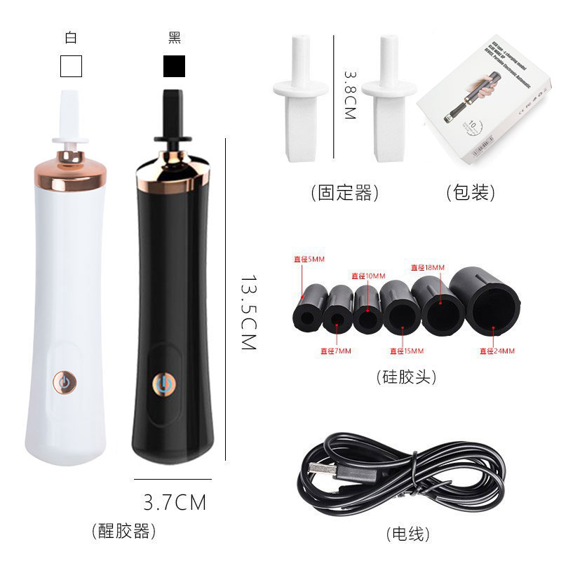 Usb Charge Eyelash Glue Shaker - Eyelash Extension Adhesive avaliação e preço