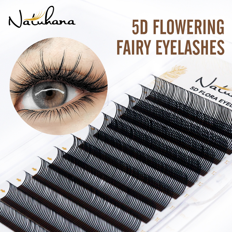 NATUHANA 5D Flora Individual L - Eyelash Extension Wet Look avaliação e preço