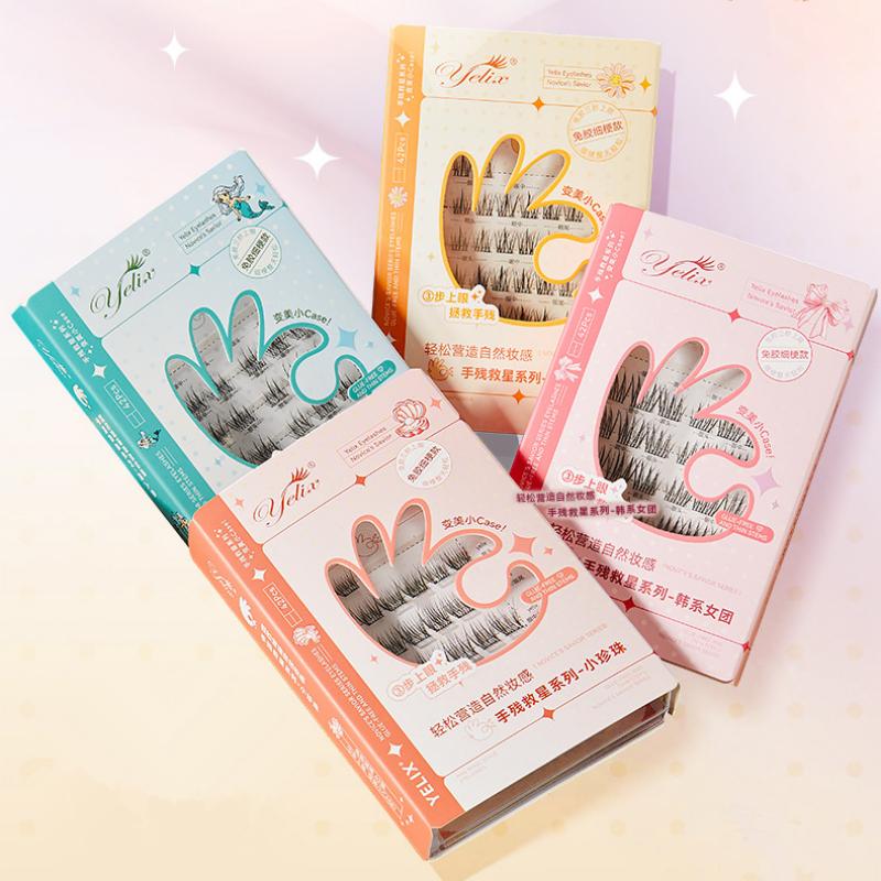7 Rows Self-Adhesive Eyelashes - Eyelash Extension Adhesive avaliação e preço