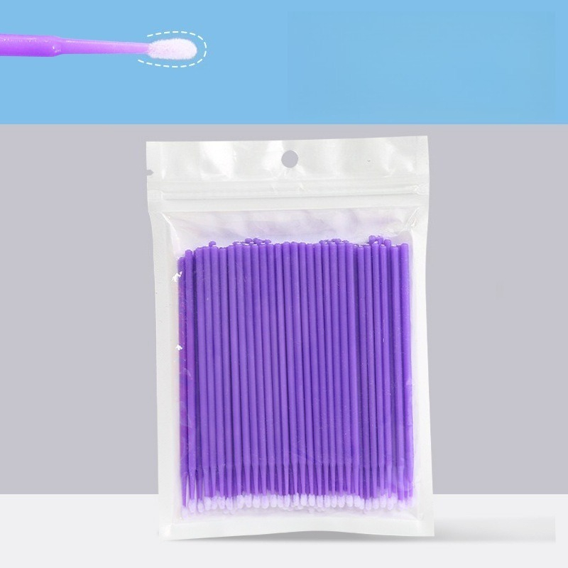 Disposable Nano Cotton Swabs U - Eyelash Extension Retouch avaliação e preço