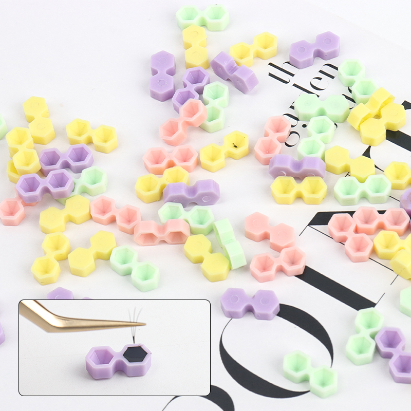 100pcs Disposable Eyelash Glue - Eyelash Extension London avaliação e preço
