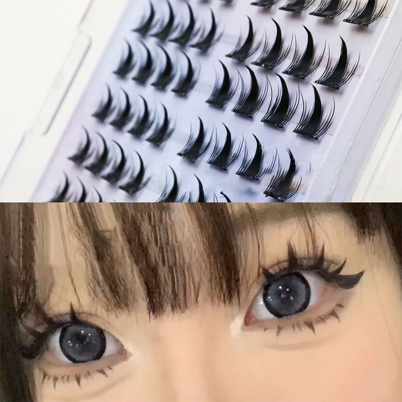 Simulation False Eyelashes Com - Eyelash Extension Adhesive avaliação e preço