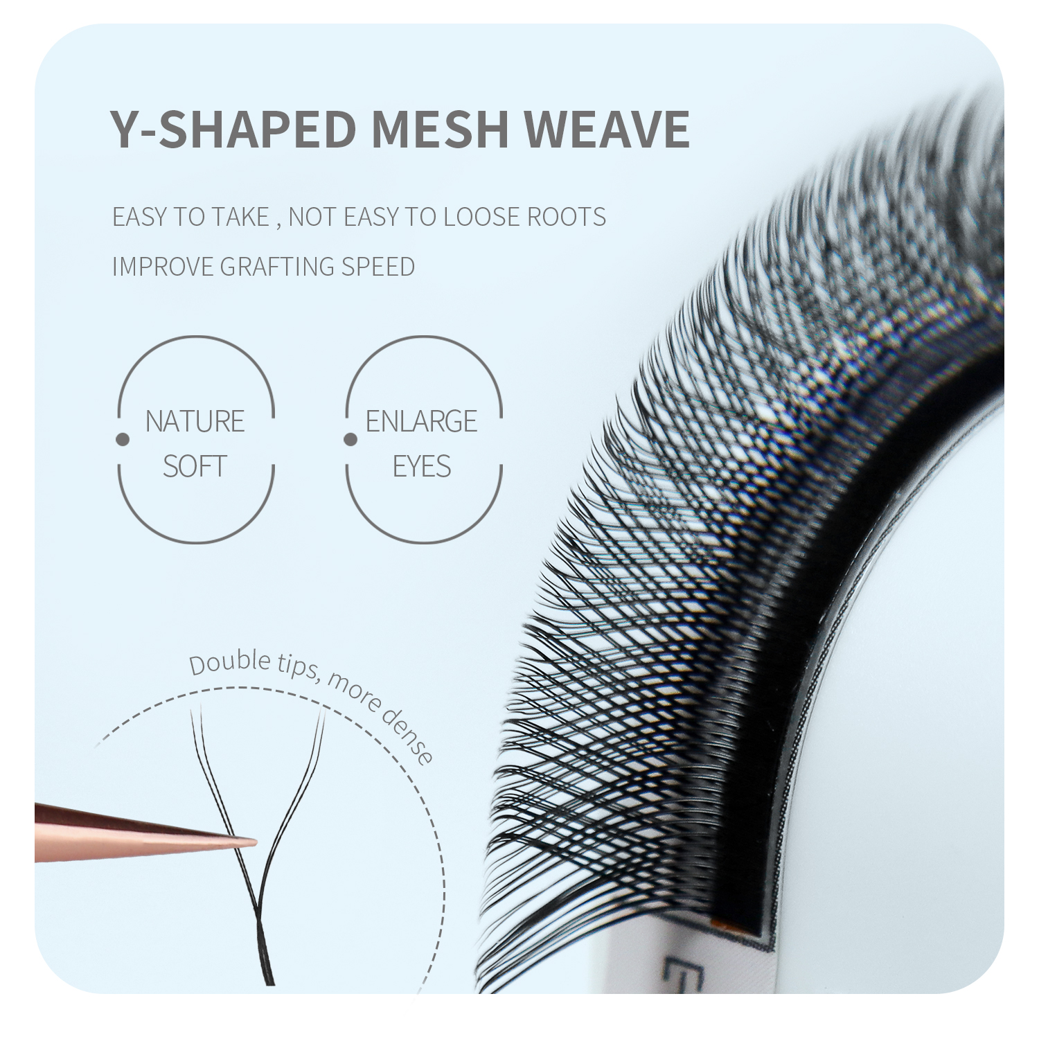 ANNAFRIS Premade Volume Fan YY - Eyelash Extension For Asian Eyes avaliação e preço