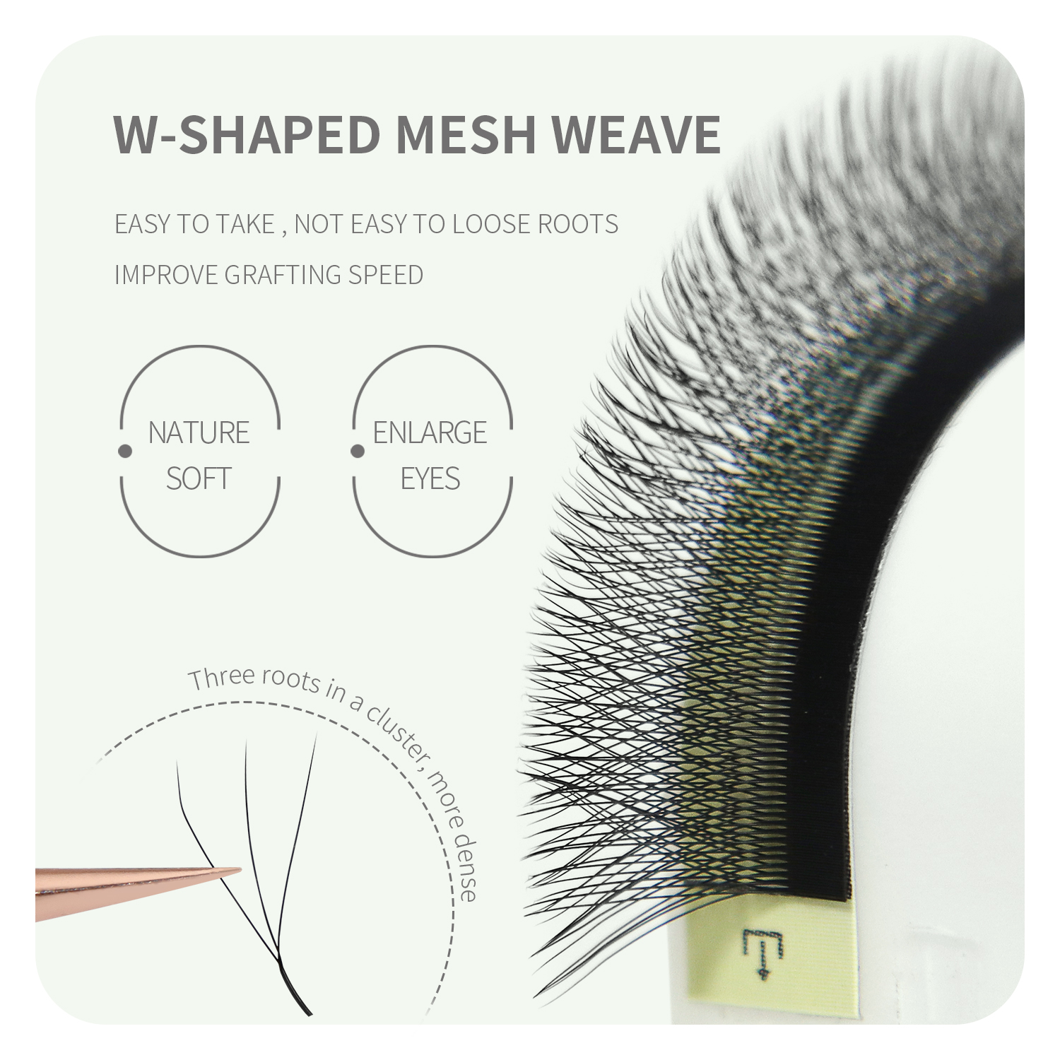 ANNAFRIS Premade Volume Fan YY - Eyelash Extension For Asian Eyes avaliação e preço
