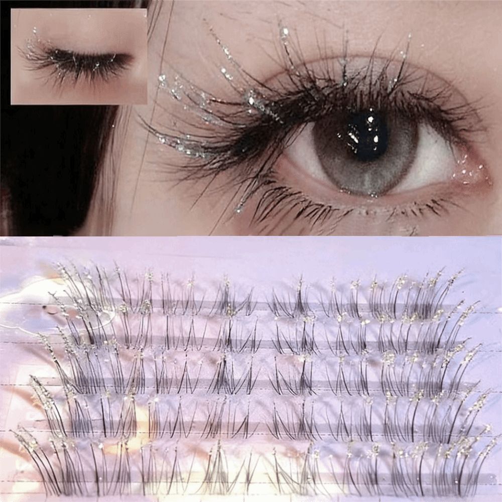 Shining Rhinestone Individual  - Eyelash Extension For Asian Eyes avaliação e preço