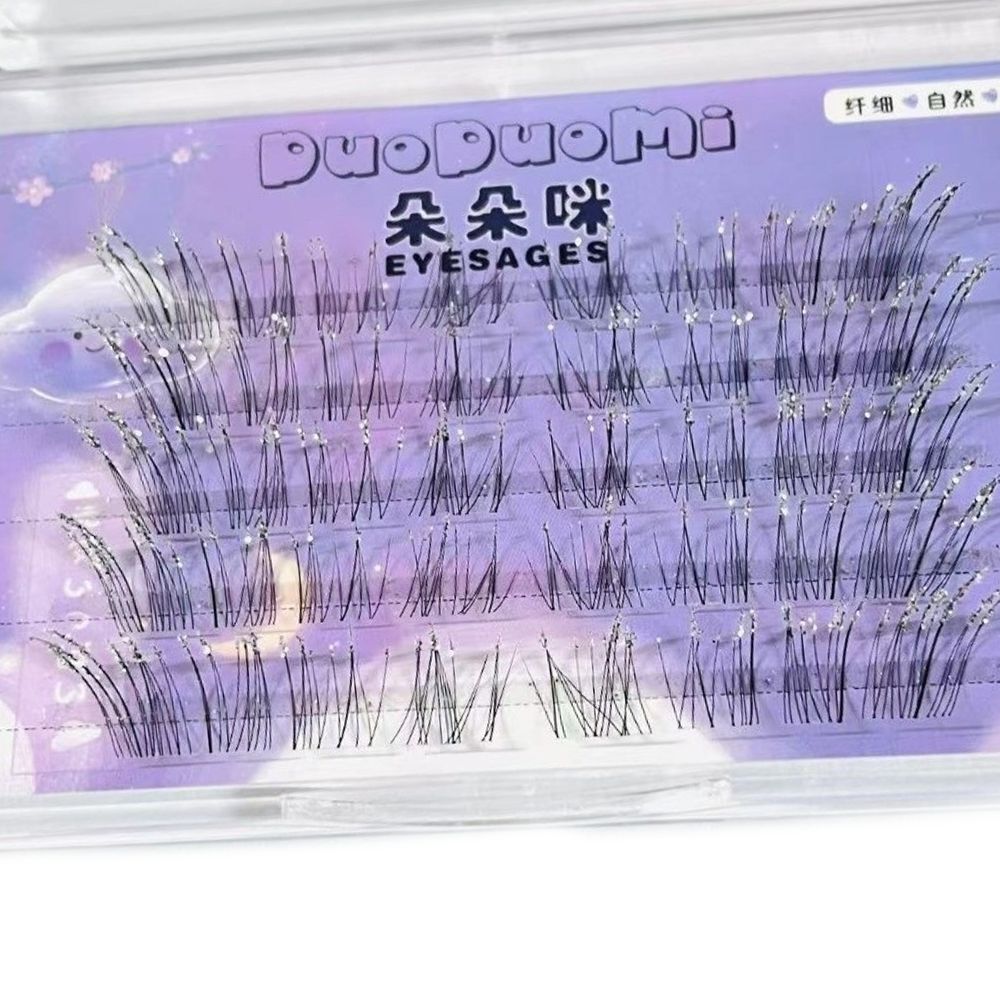 Shining Rhinestone Individual  - Eyelash Extension For Asian Eyes avaliação e preço