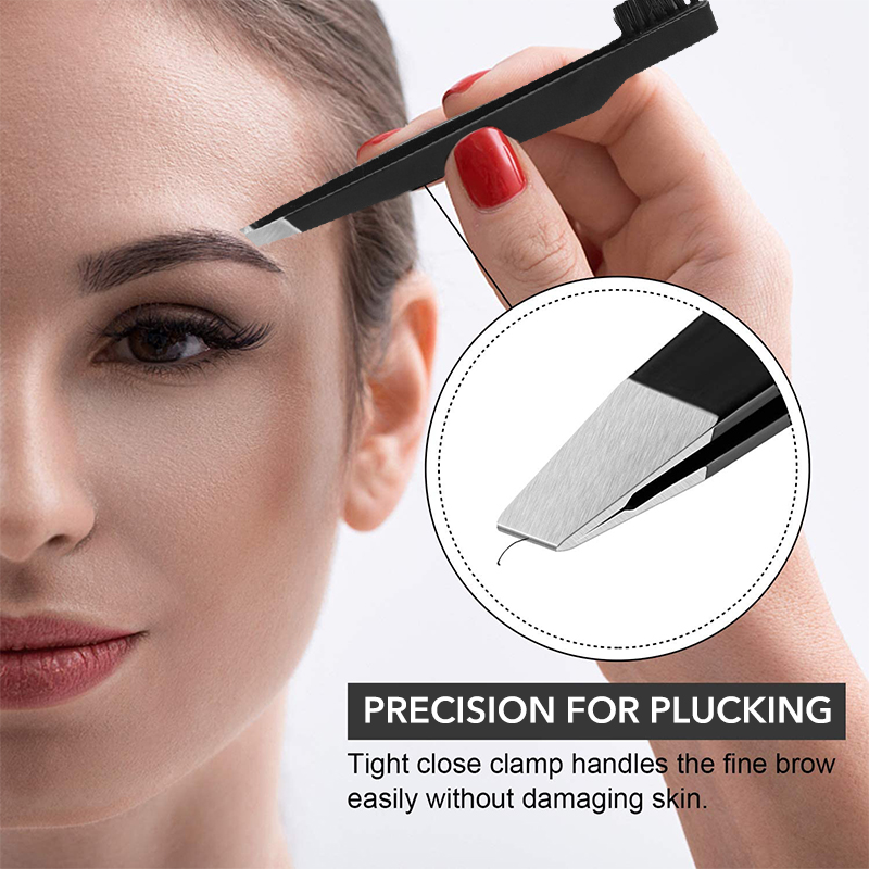 1PC Stainless Steel Eyebrow Tw - Eyelash Extension For No Eyelid avaliação e preço