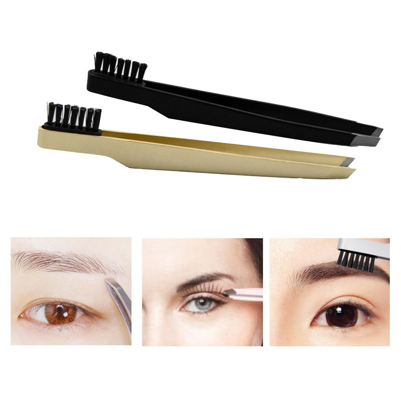 1PC Stainless Steel Eyebrow Tw - Eyelash Extension For No Eyelid avaliação e preço