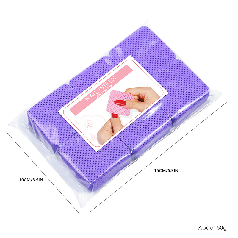 Lint Free Nail Wipes, 300 PCS  - Eyelash Extension Double Lash avaliação e preço