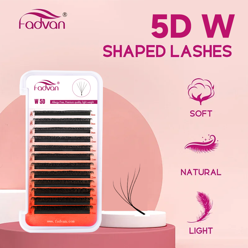 FADVAN Light 5D W Shaped 0.07m - Eyelash Extension Wet Look avaliação e preço