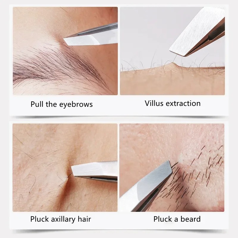 Stainless Steel Oblique Eyebro - Eyelash Extension For No Eyelid avaliação e preço