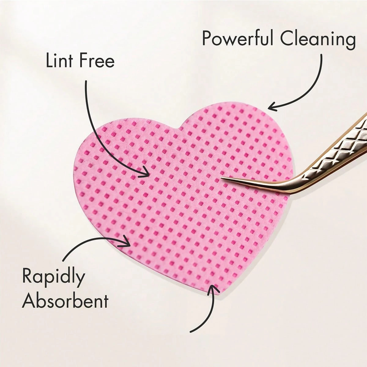 LINMANDA 200 Pieces of Lint-Fr - Eyelash Extension Adhesive avaliação e preço