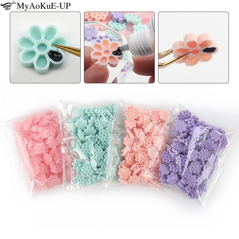 100pcs Eyelash Extension Glue  - Eyelash Extension Double Lash avaliação e preço