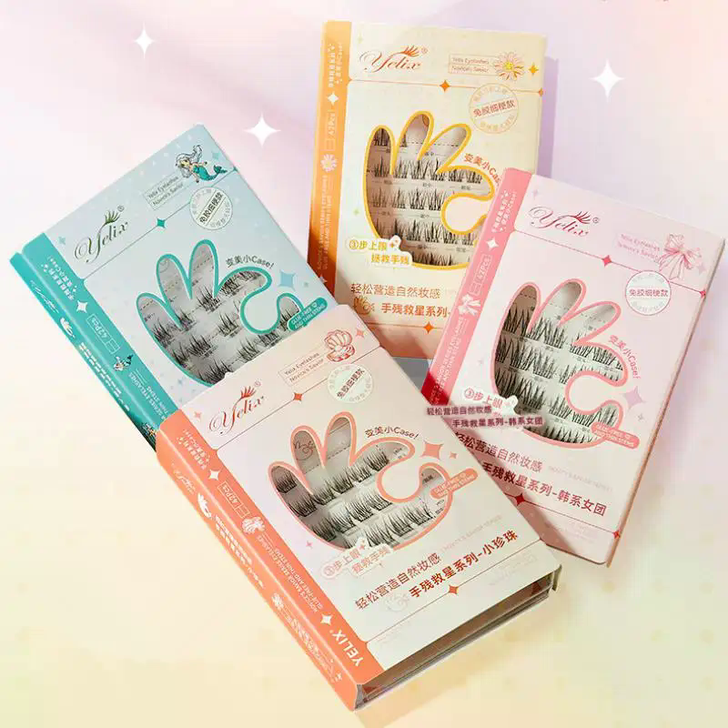 7 Rows Self-Adhesive Eyelashes - Eyelash Extension Adhesive avaliação e preço