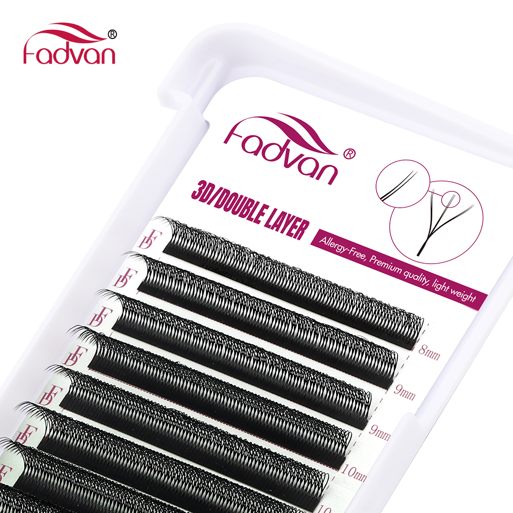 FADVAN 6D-W shaped eyelash ext - Eyelash Extension For Asian Eyes avaliação e preço