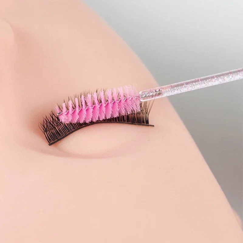 100pcs Disposable Eyelash Brus - Eyelash Extension Wholesale avaliação e preço