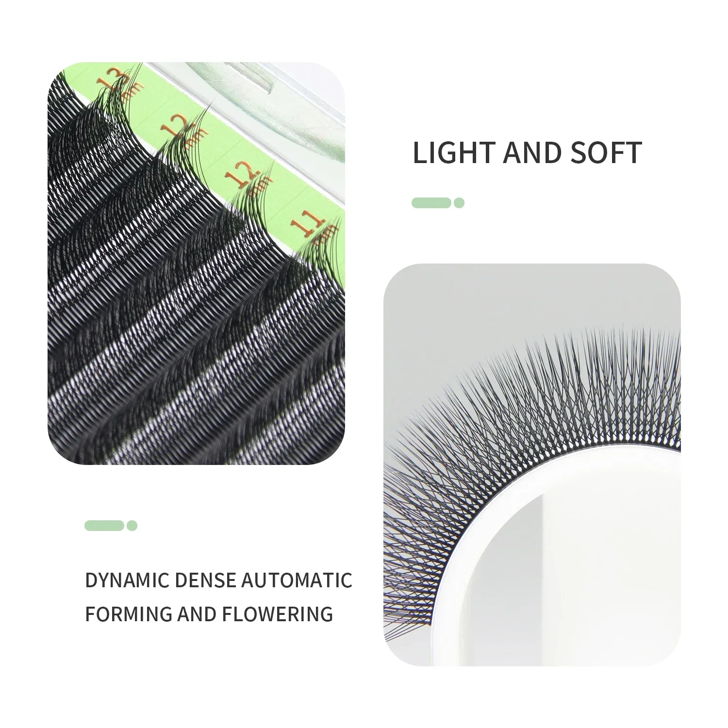 GLAMLASH 3D W Three-Core Shape - Eyelash Extension For Asian Eyes avaliação e preço