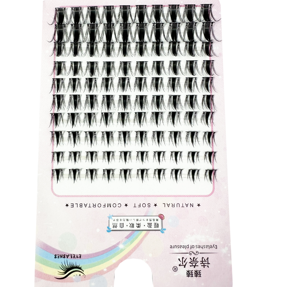 New 8-16mm Fairy Lash Clusters - Eyelash Extension Wet Look avaliação e preço