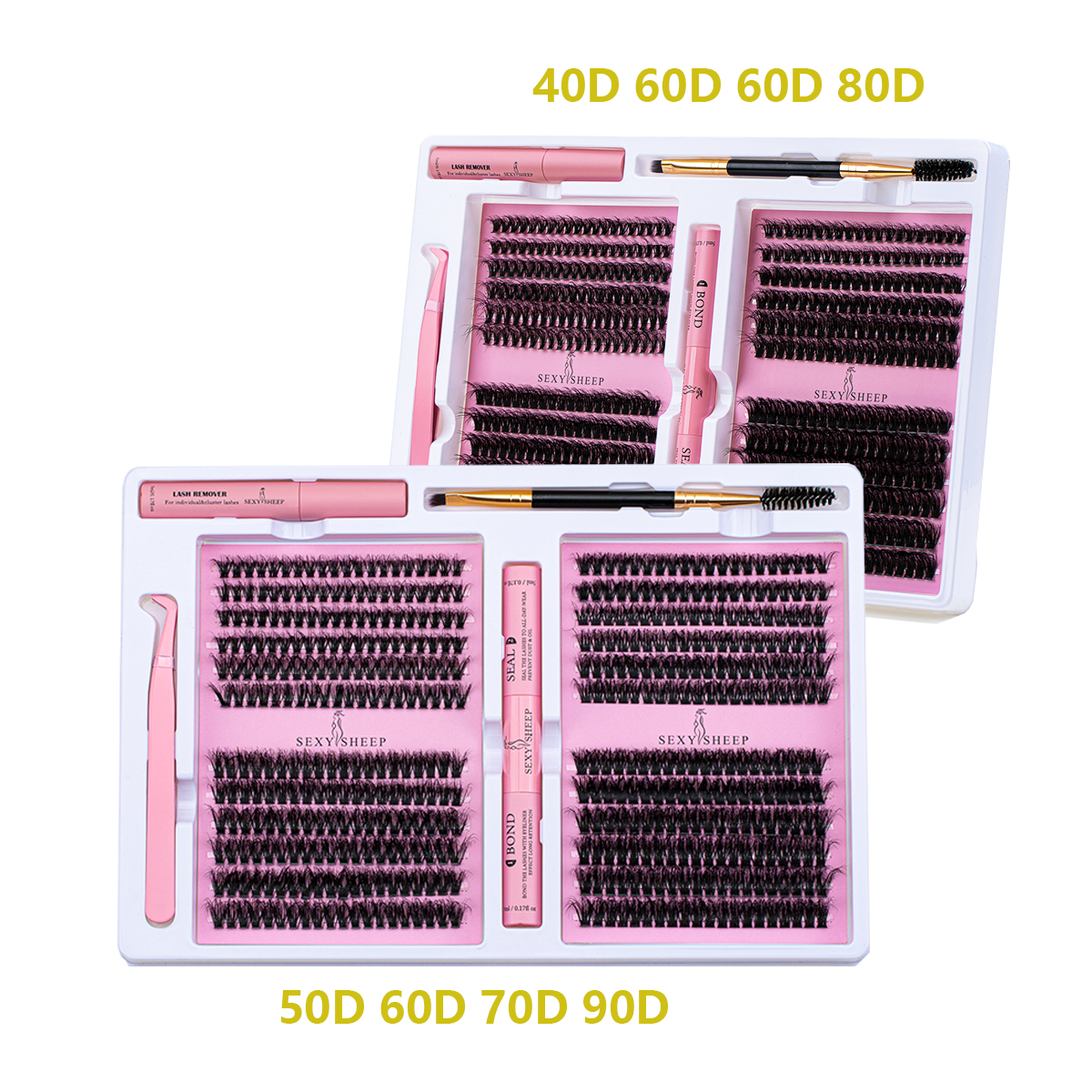 DIY False Eyelashes Clusters E - Eyelash Extension For Asian Eyes avaliação e preço