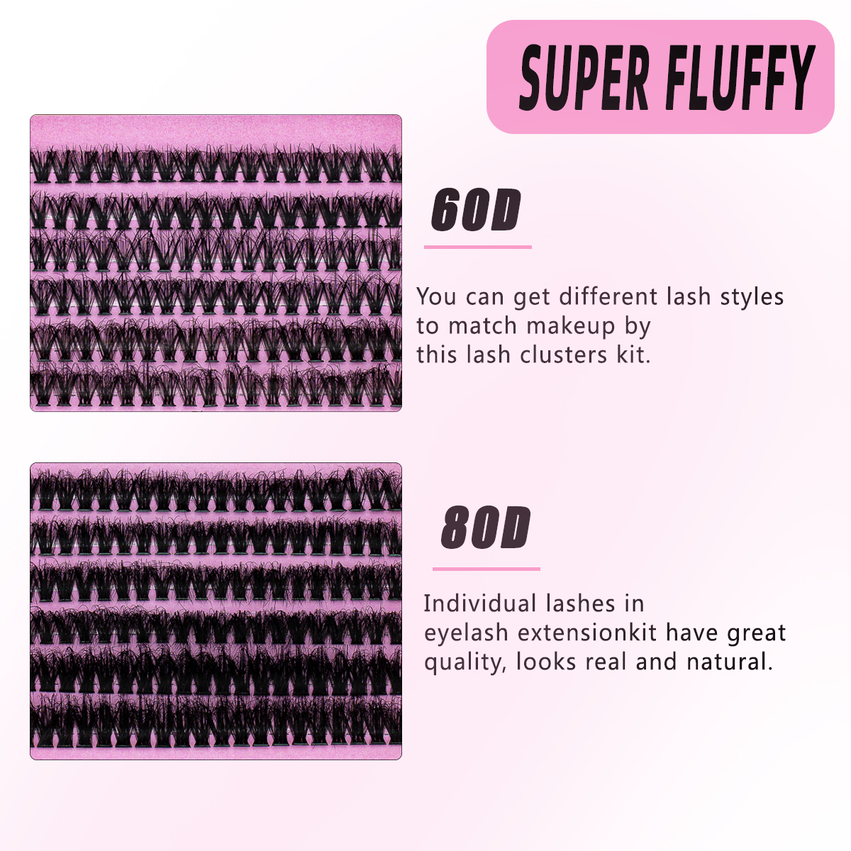 DIY False Eyelashes Clusters E - Eyelash Extension For Asian Eyes avaliação e preço