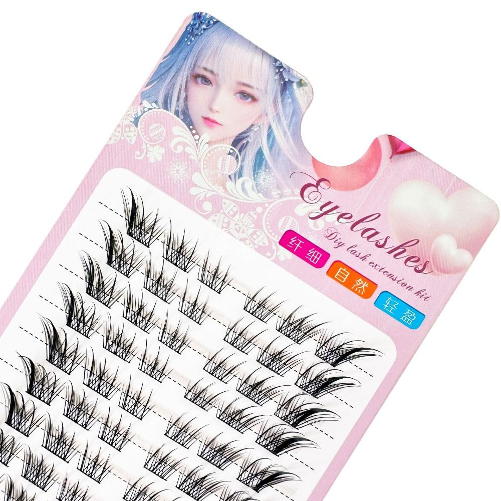 3D Cat Eye Clusters Lashes Nat - Eyelash Extension For Asian Eyes avaliação e preço