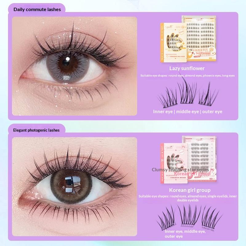 7 Rows Self-Adhesive Eyelashes - Eyelash Extension Adhesive avaliação e preço