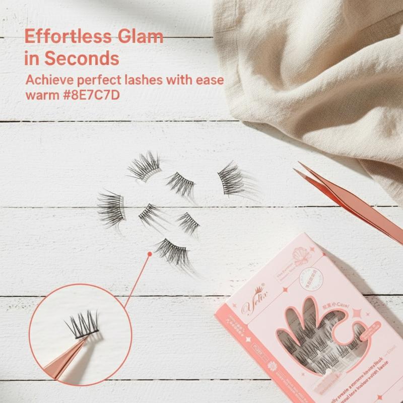 7 Rows Self-Adhesive Eyelashes - Eyelash Extension Adhesive avaliação e preço