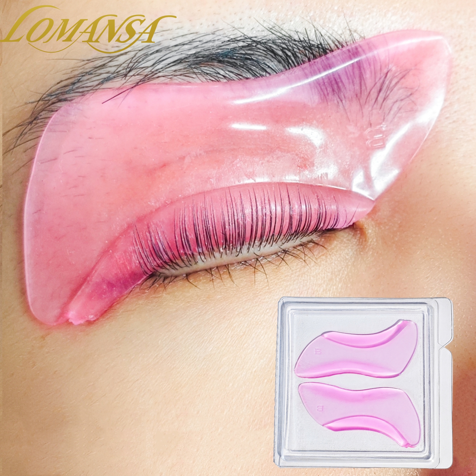 LOMANSA 1 Pair Darts Lash Lift - Eyelash Extension London avaliação e preço