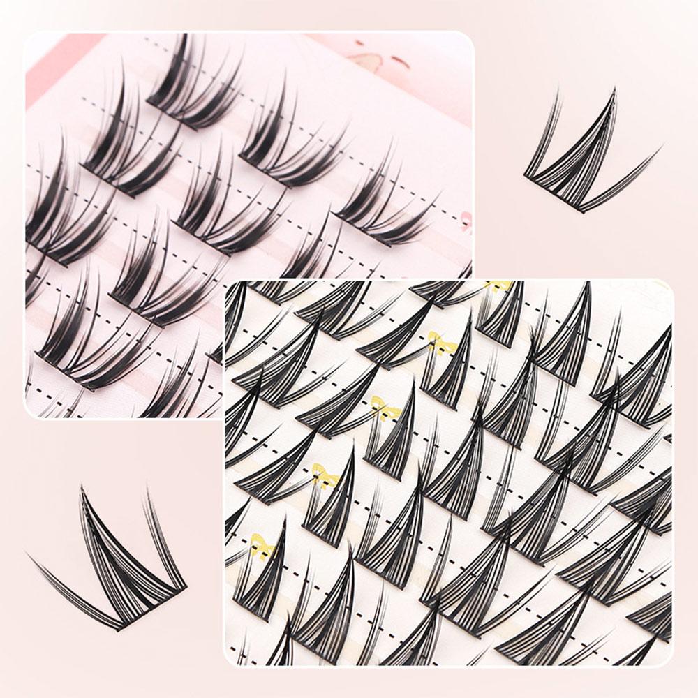 60/100Pcs Natural Fairy Lash C - Eyelash Extension Wet Look avaliação e preço