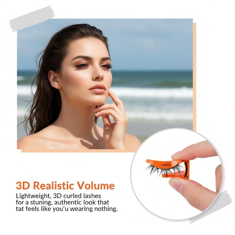 Magnetic 3D Eyelashes Set Natu - Eyelash Extension Adhesive avaliação e preço