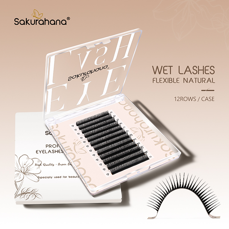 Sakurahana Wet Eyelash Extensi - Eyelash Extension Wet Look avaliação e preço