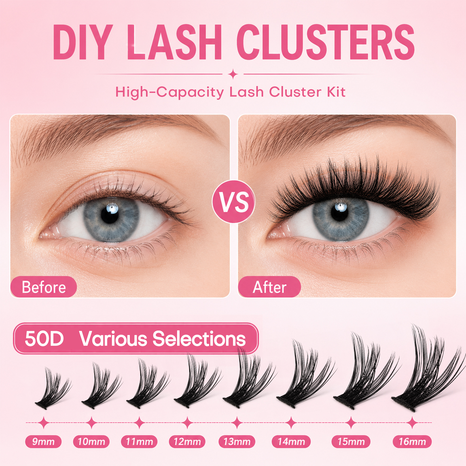 30D40D50D80D DIY Eyelash Exten - Eyelash Extension For Asian Eyes avaliação e preço