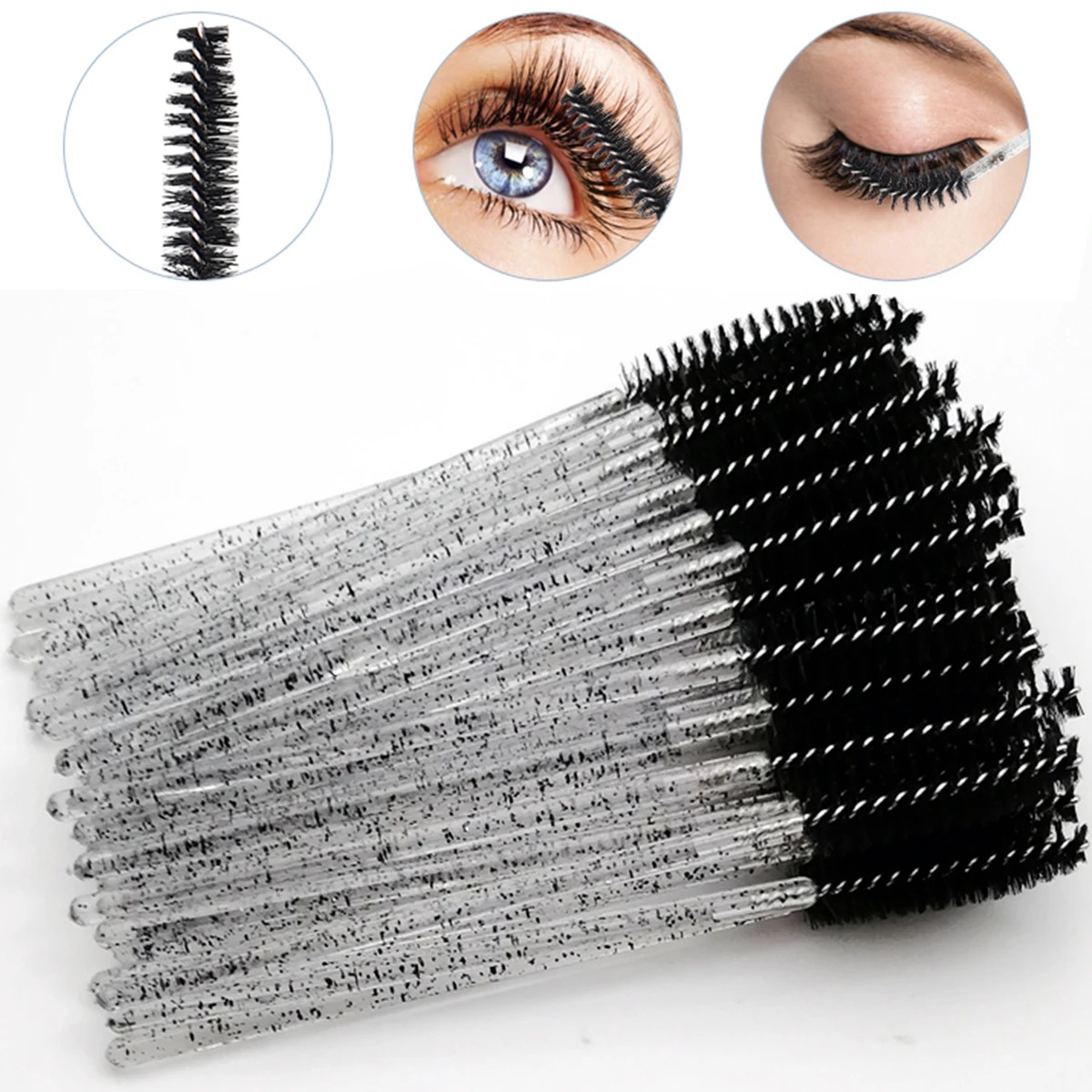 Wholesale 100PCS Mascara Spool - Eyelash Extension Wholesale avaliação e preço