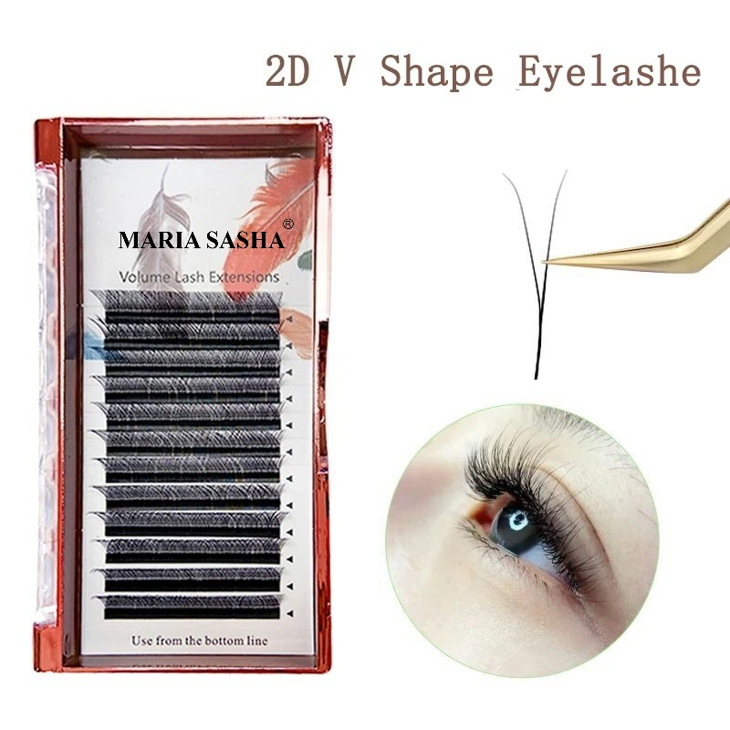 MARIA 2D Y Shape Eyelashes Han - Eyelash Extension For Asian Eyes avaliação e preço