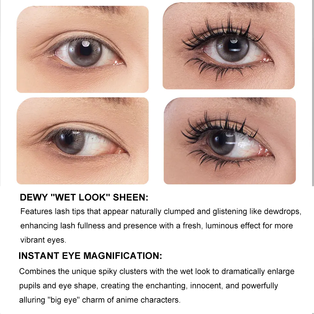 Manga Wet Look Lashes Black/Cl - Eyelash Extension Wet Look avaliação e preço